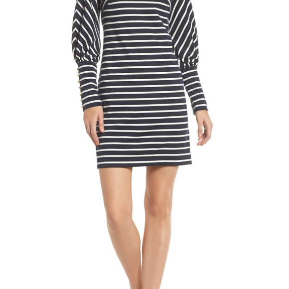 Vince Dresses & Skirts - Vince Camunto Puff Sleeve Shift Dress